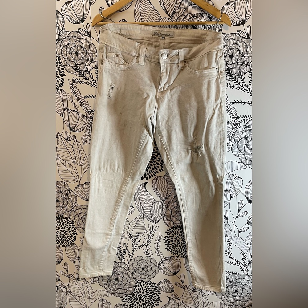 Royalty For Me White Jeans